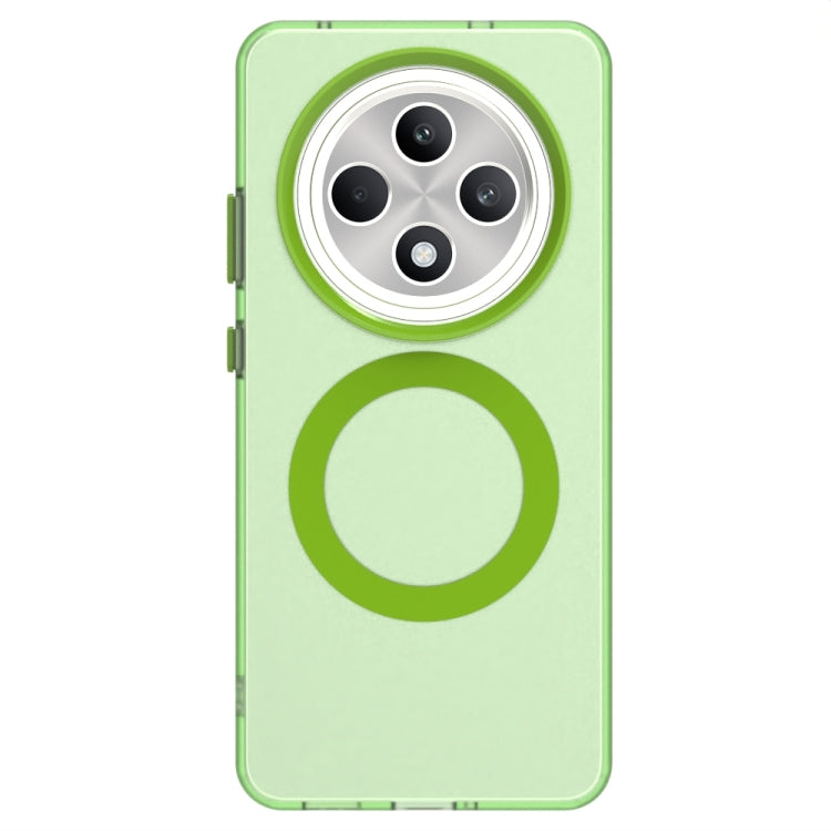 For OPPO Reno12 F 4G Candy Magsafe PC Hybrid TPU Phone Case