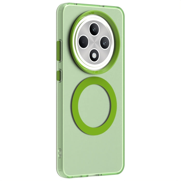 For OPPO Reno12 F 4G Candy Magsafe PC Hybrid TPU Phone Case