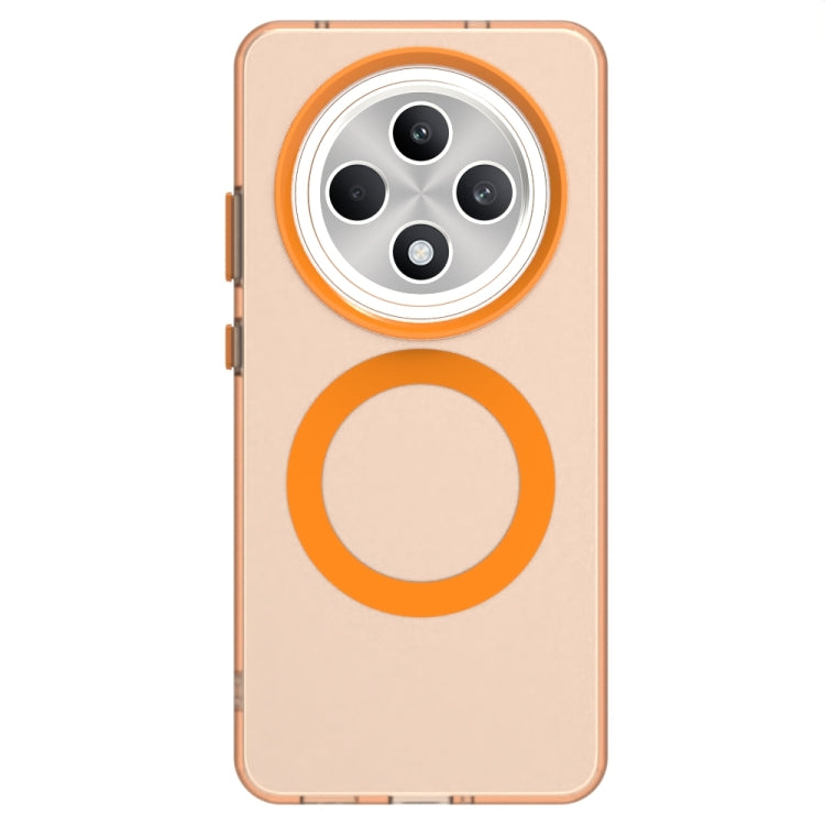 For OPPO Reno12 F 5G Candy Magsafe PC Hybrid TPU Phone Case