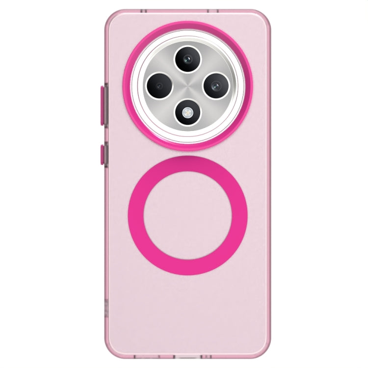 For OPPO Reno12 F 5G Candy Magsafe PC Hybrid TPU Phone Case