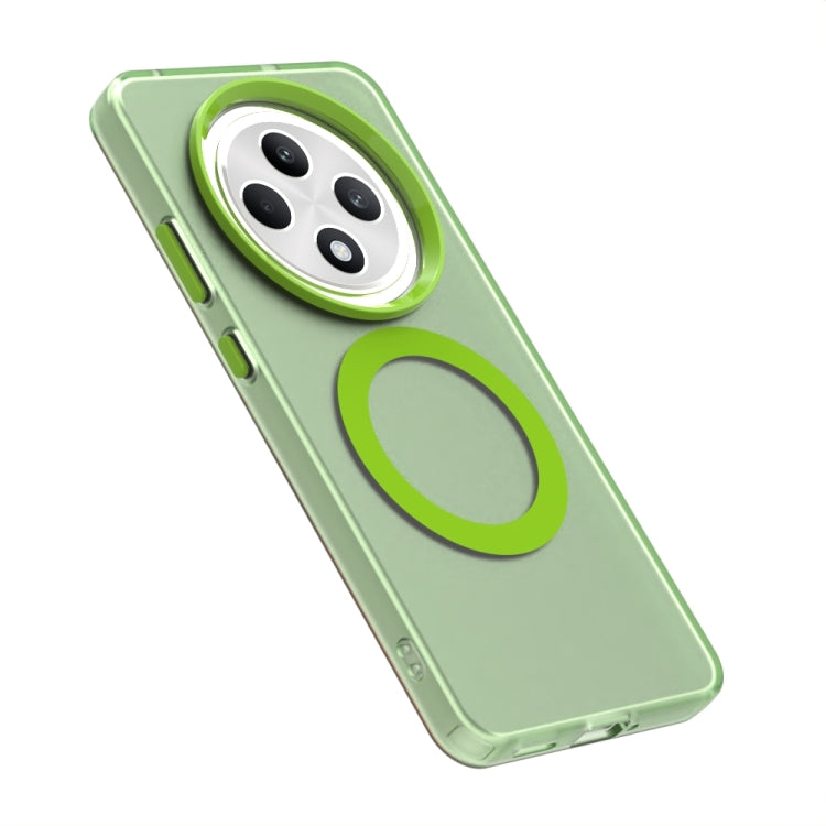For OPPO Reno12 F 5G Candy Magsafe PC Hybrid TPU Phone Case