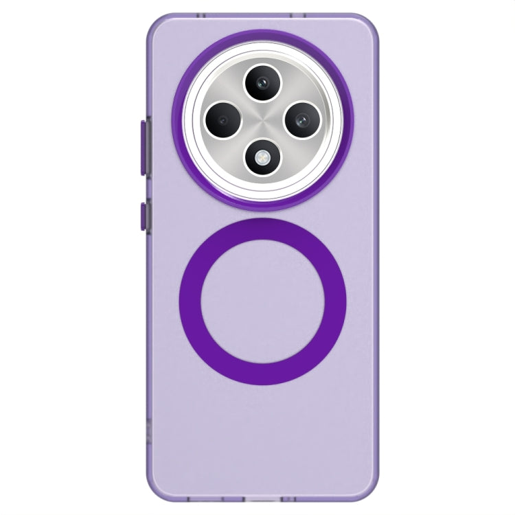 For OPPO Reno12 F 5G Candy Magsafe PC Hybrid TPU Phone Case