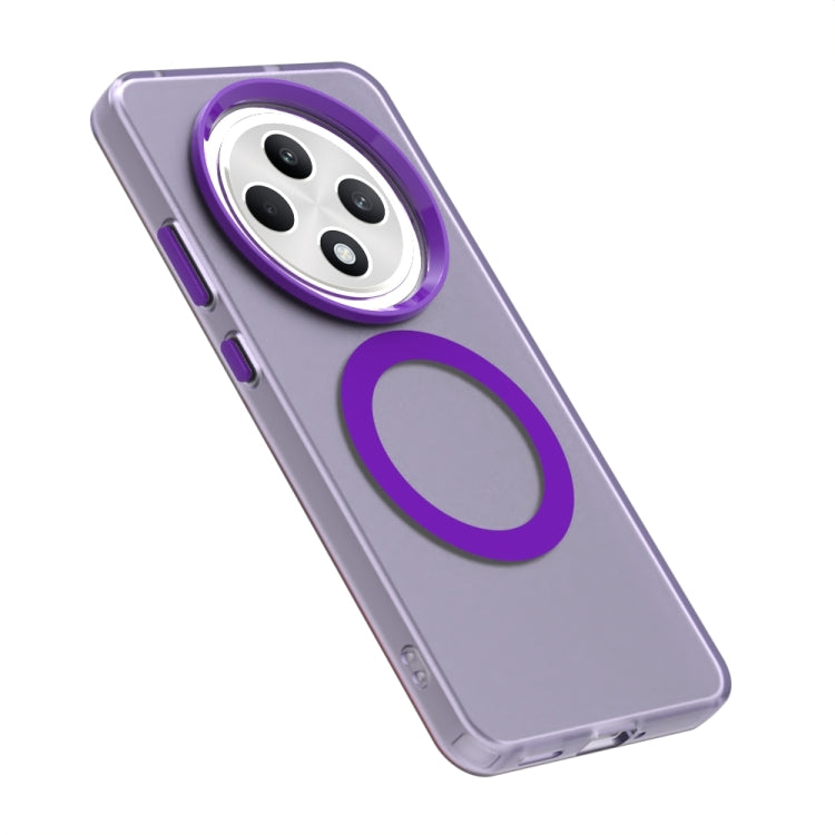 For OPPO Reno12 F 5G Candy Magsafe PC Hybrid TPU Phone Case