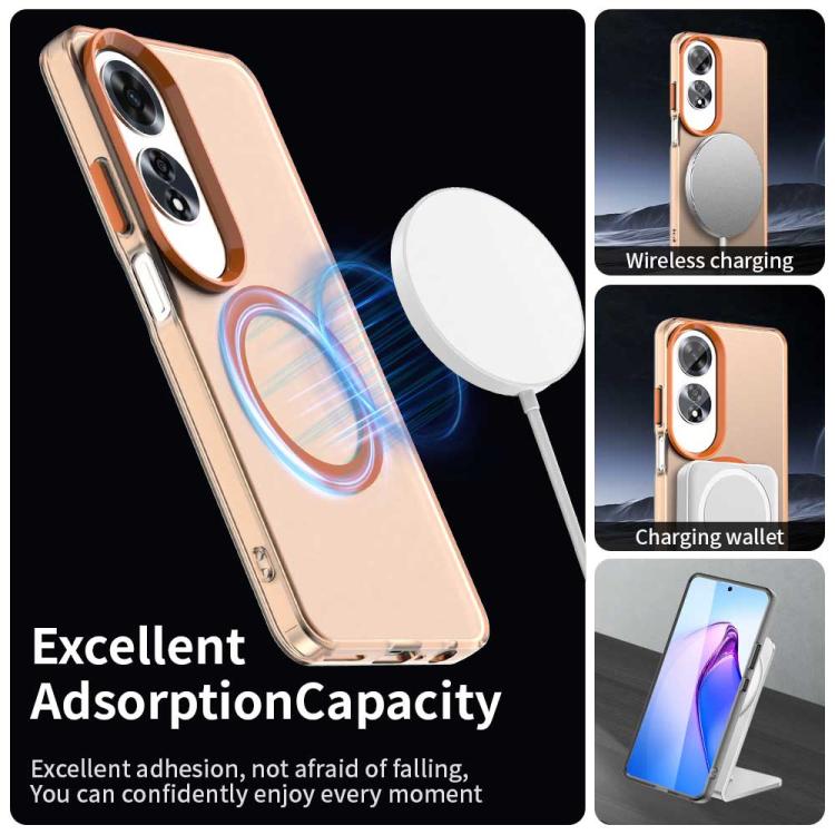 For OPPO A60 Global Candy Magsafe PC Hybrid TPU Phone Case