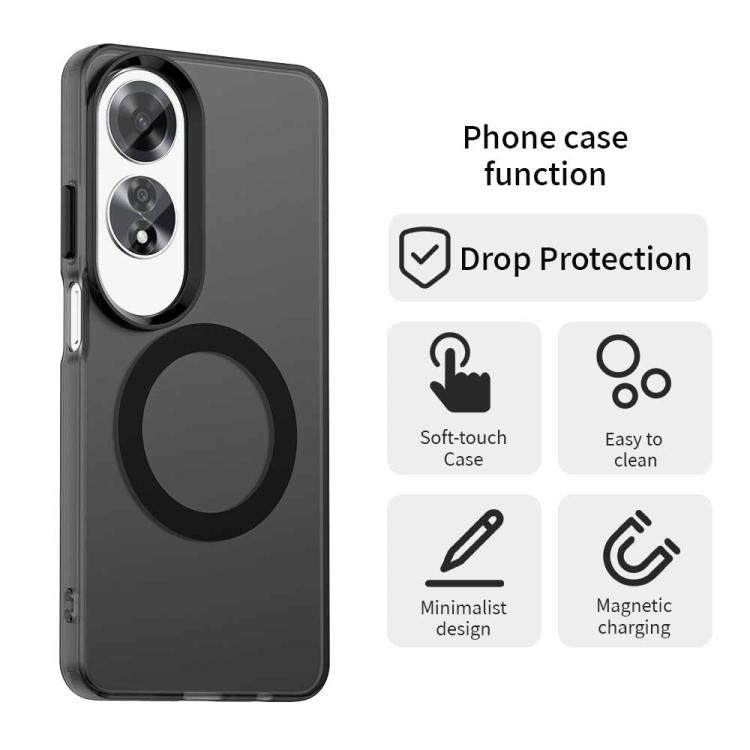 For OPPO A60 Global Candy Magsafe PC Hybrid TPU Phone Case
