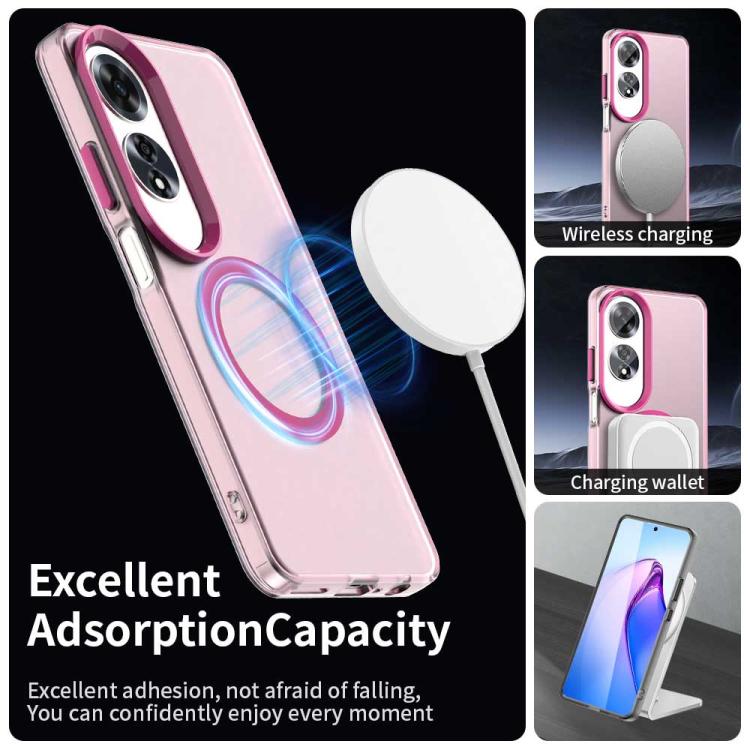 For OPPO A60 Global Candy Magsafe PC Hybrid TPU Phone Case