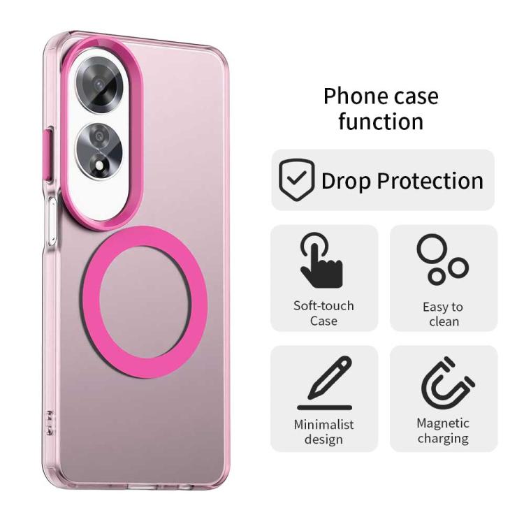 For OPPO A60 Global Candy Magsafe PC Hybrid TPU Phone Case