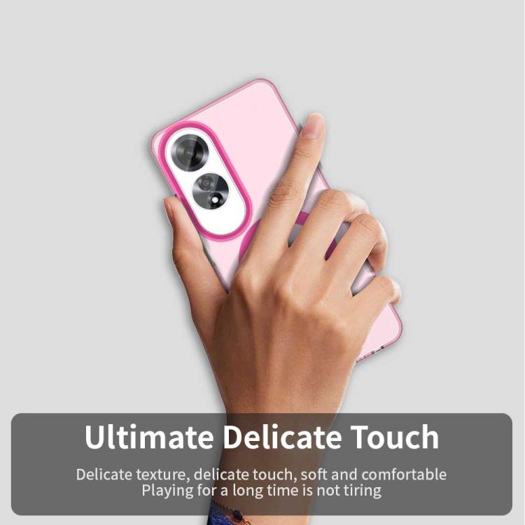 For OPPO A60 Global Candy Magsafe PC Hybrid TPU Phone Case