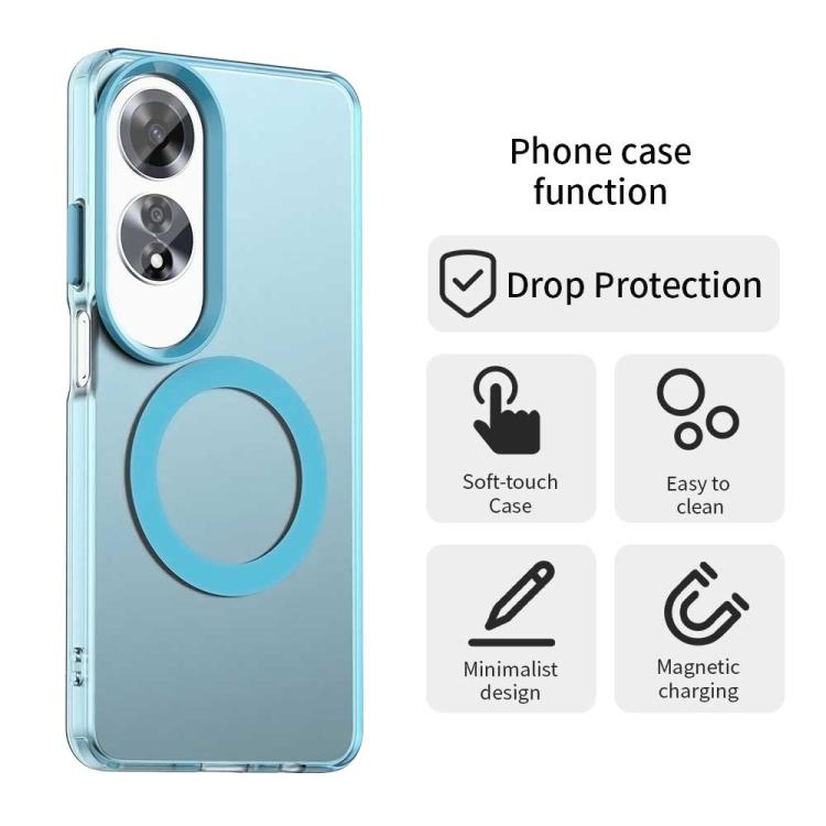 For OPPO A60 Global Candy Magsafe PC Hybrid TPU Phone Case