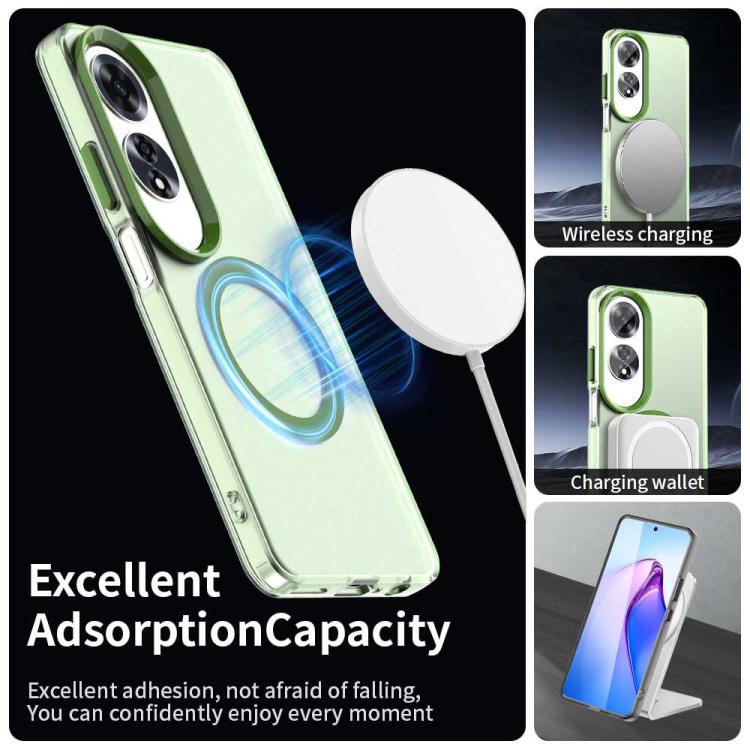 For OPPO A60 Global Candy Magsafe PC Hybrid TPU Phone Case