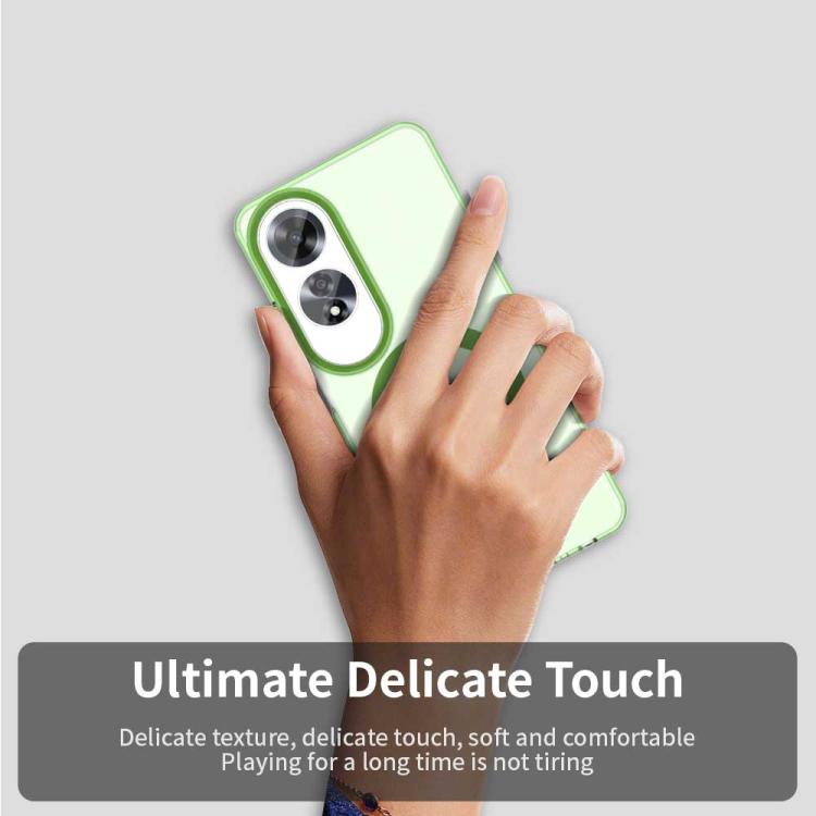 For OPPO A60 Global Candy Magsafe PC Hybrid TPU Phone Case