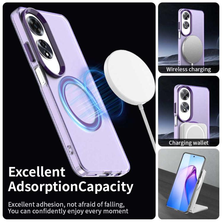 For OPPO A60 Global Candy Magsafe PC Hybrid TPU Phone Case
