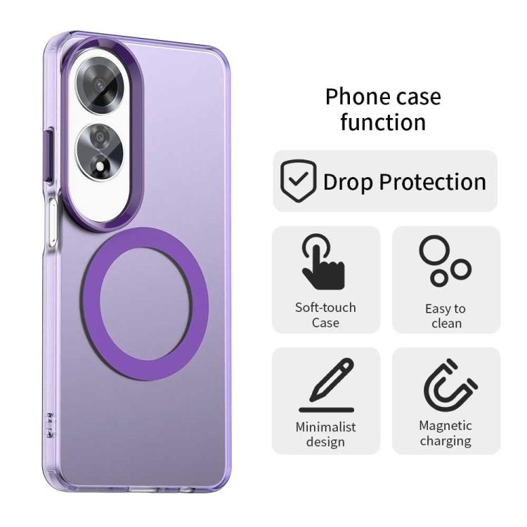 For OPPO A60 Global Candy Magsafe PC Hybrid TPU Phone Case