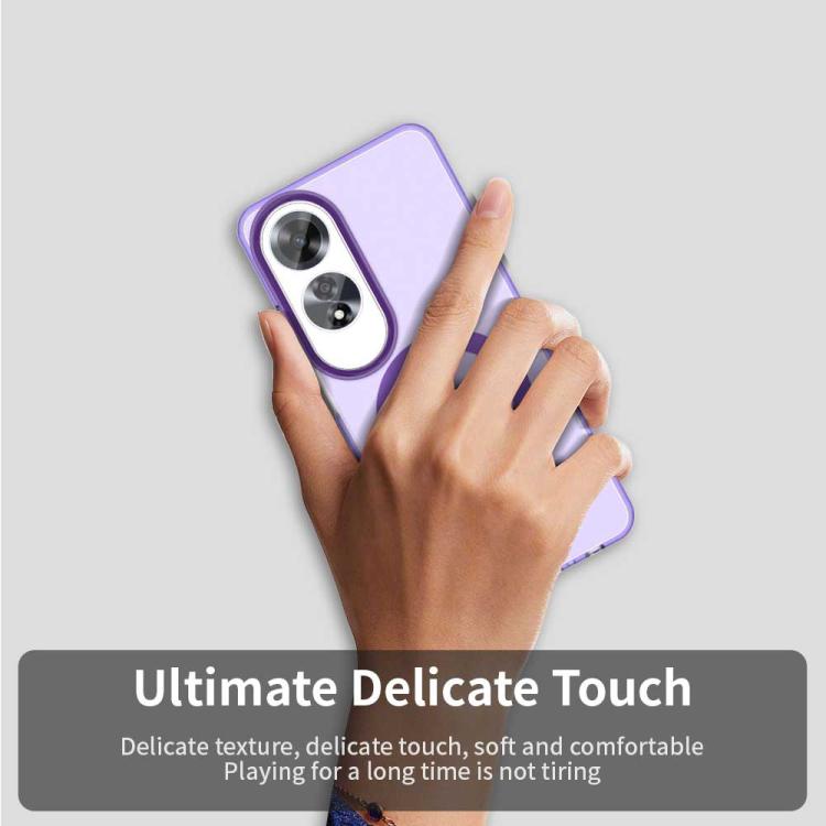 For OPPO A60 Global Candy Magsafe PC Hybrid TPU Phone Case