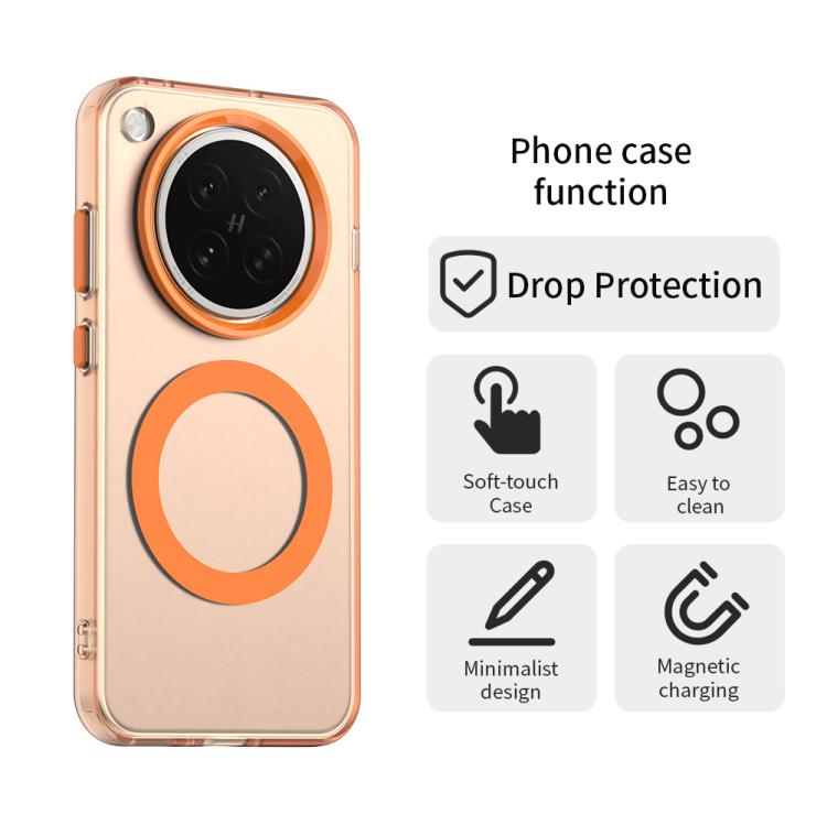 For OPPO Find X8s Candy Magsafe PC Hybrid TPU Phone Case