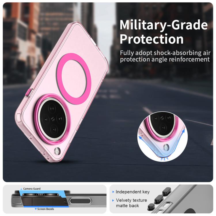 For OPPO Find X8s Candy Magsafe PC Hybrid TPU Phone Case