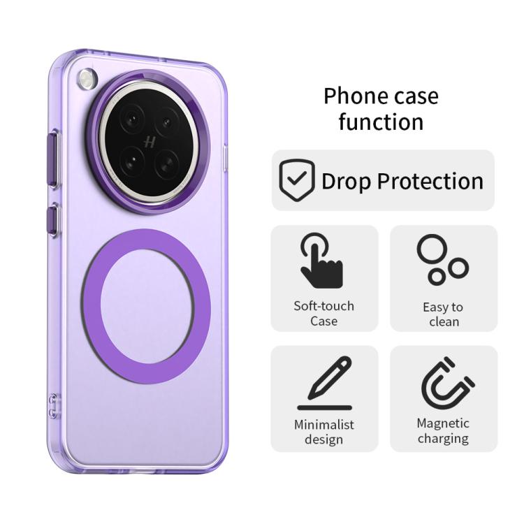 For OPPO Find X8s Candy Magsafe PC Hybrid TPU Phone Case
