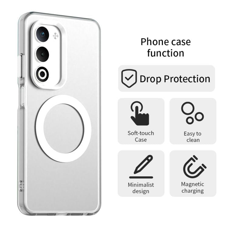 For OPPO A5 5G Global Candy Magsafe PC Hybrid TPU Phone Case