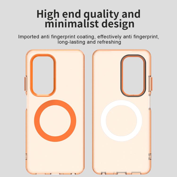 For OPPO A5 5G Global Candy Magsafe PC Hybrid TPU Phone Case