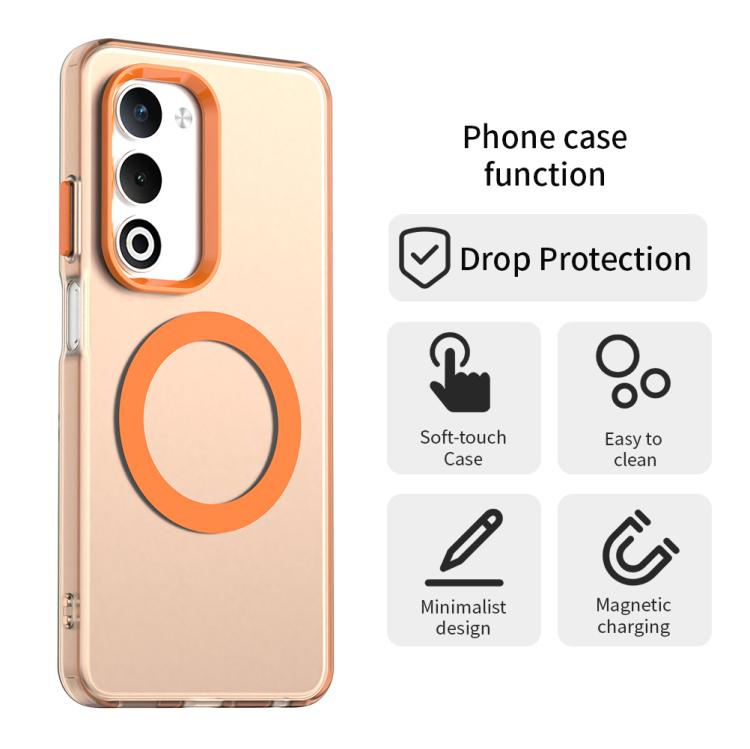 For OPPO A5 5G Global Candy Magsafe PC Hybrid TPU Phone Case