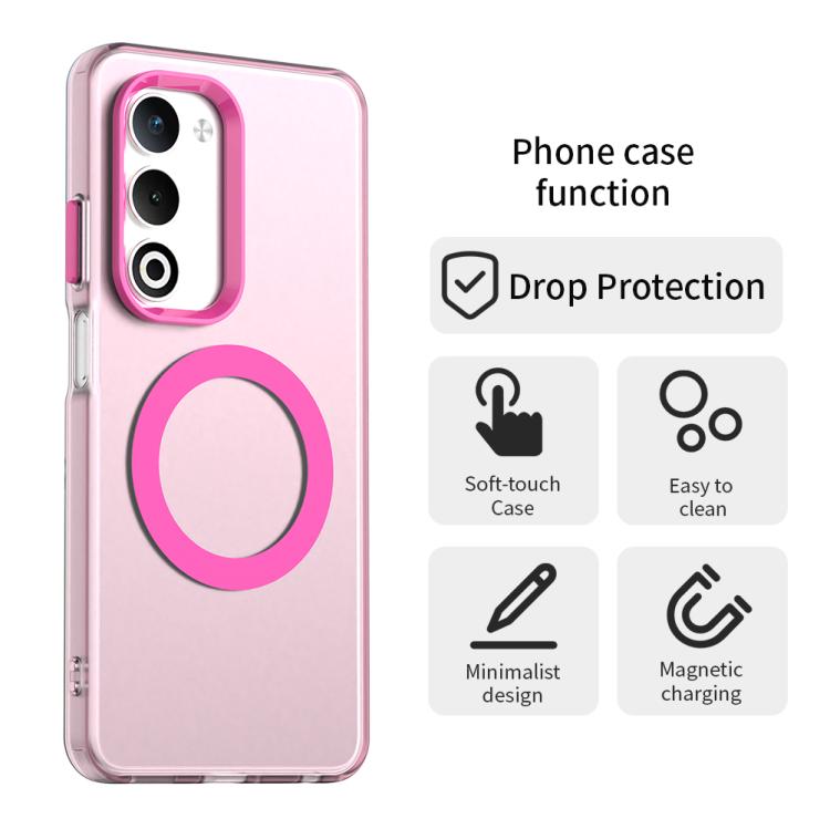 For OPPO A5 5G Global Candy Magsafe PC Hybrid TPU Phone Case