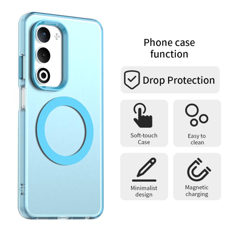 For OPPO A5 5G Global Candy Magsafe PC Hybrid TPU Phone Case
