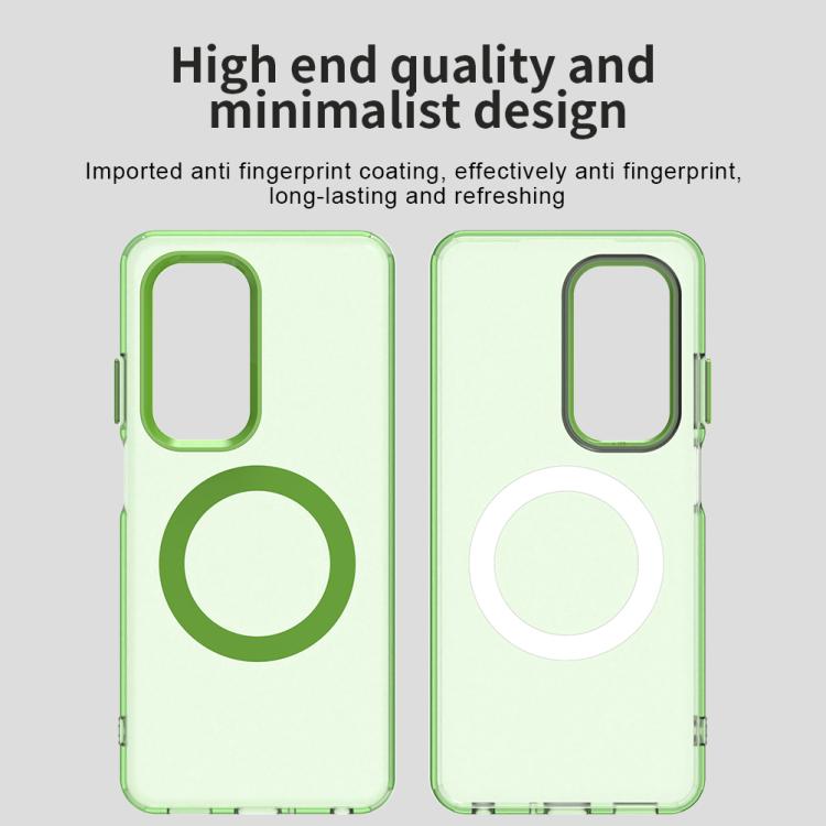 For OPPO A5 5G Global Candy Magsafe PC Hybrid TPU Phone Case
