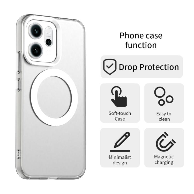 For OPPO Reno14 Global Candy Magsafe PC Hybrid TPU Phone Case