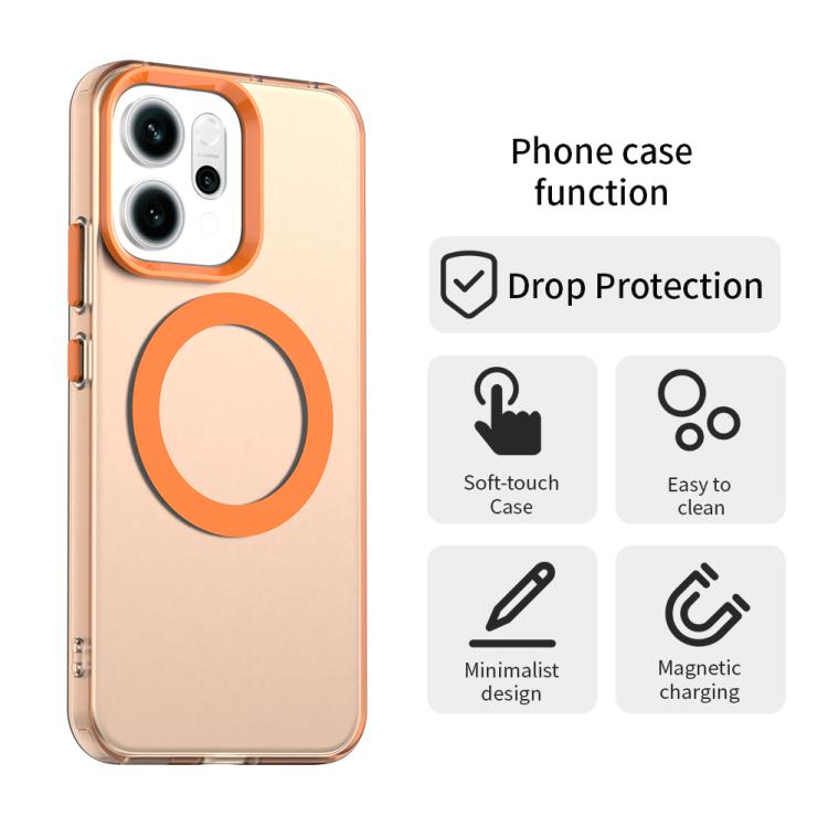For OPPO Reno14 Global Candy Magsafe PC Hybrid TPU Phone Case