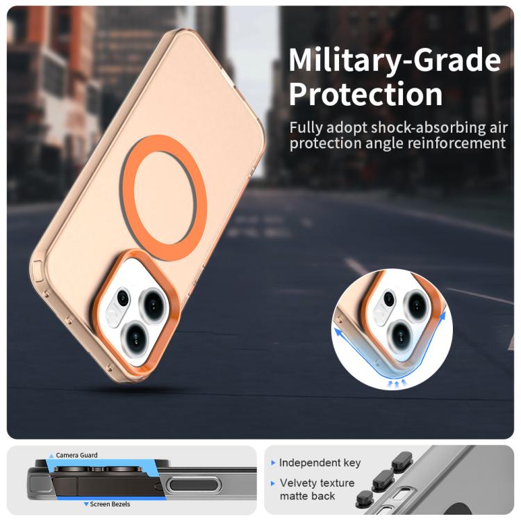 For OPPO Reno14 Global Candy Magsafe PC Hybrid TPU Phone Case