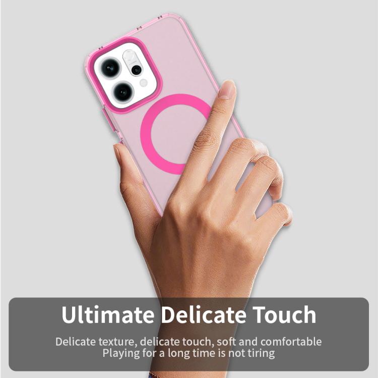 For OPPO Reno14 Global Candy Magsafe PC Hybrid TPU Phone Case