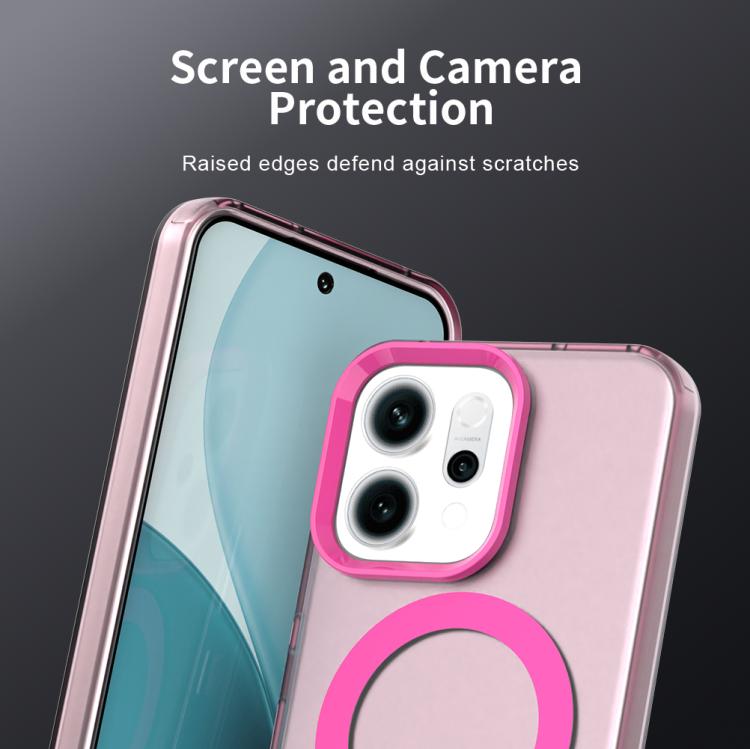 For OPPO Reno14 Global Candy Magsafe PC Hybrid TPU Phone Case