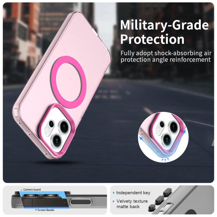 For OPPO Reno14 Global Candy Magsafe PC Hybrid TPU Phone Case