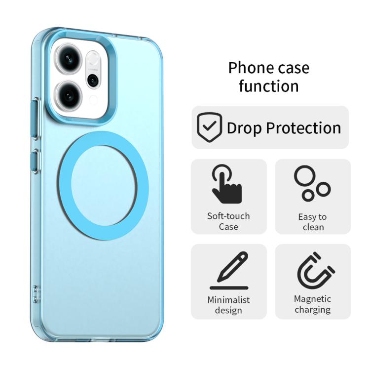 For OPPO Reno14 Global Candy Magsafe PC Hybrid TPU Phone Case