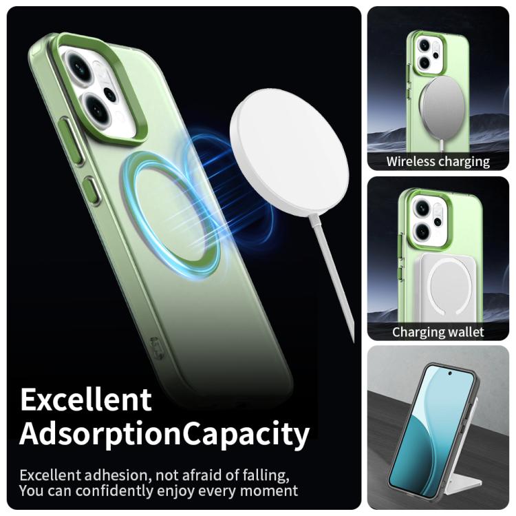 For OPPO Reno14 Global Candy Magsafe PC Hybrid TPU Phone Case