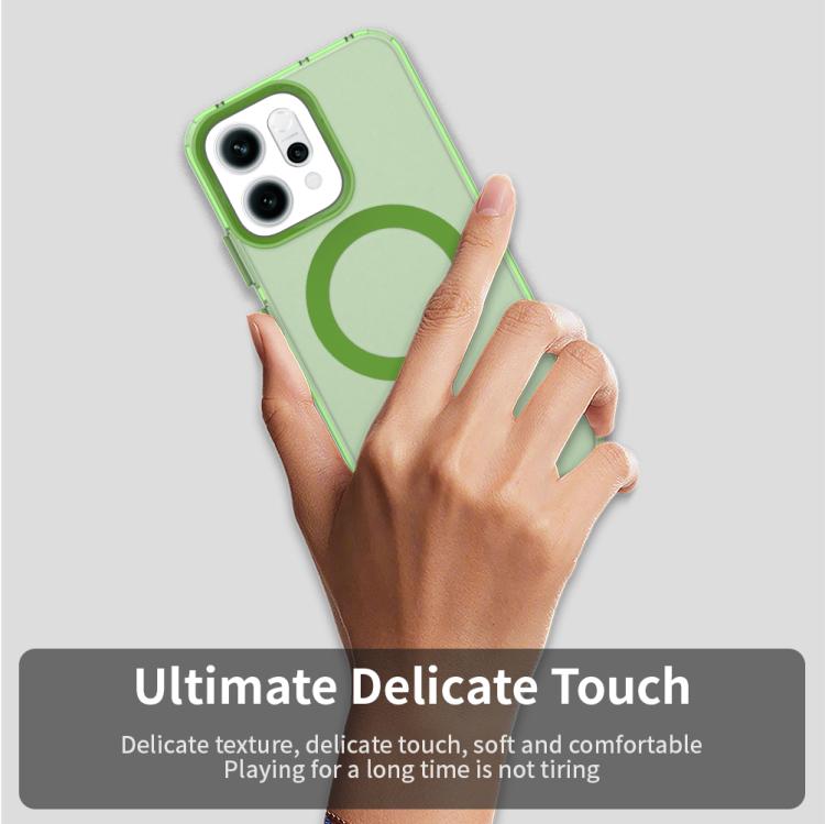 For OPPO Reno14 Global Candy Magsafe PC Hybrid TPU Phone Case