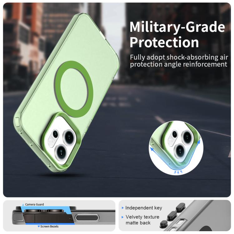 For OPPO Reno14 Global Candy Magsafe PC Hybrid TPU Phone Case