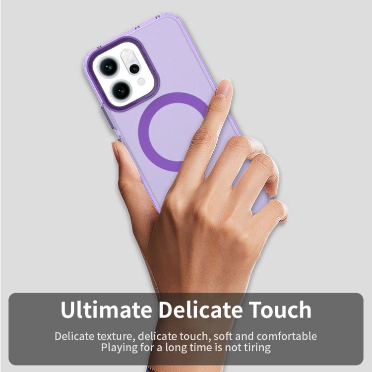 For OPPO Reno14 Global Candy Magsafe PC Hybrid TPU Phone Case
