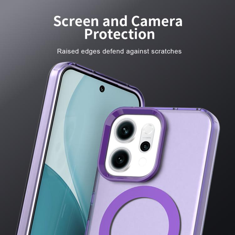 For OPPO Reno14 Global Candy Magsafe PC Hybrid TPU Phone Case