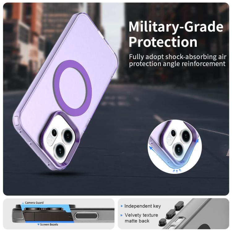 For OPPO Reno14 Global Candy Magsafe PC Hybrid TPU Phone Case