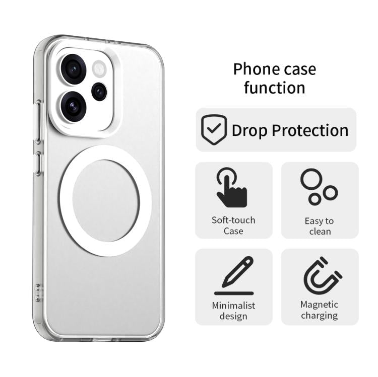 For OPPO Reno15 5G Global Candy Magsafe PC Hybrid TPU Phone Case