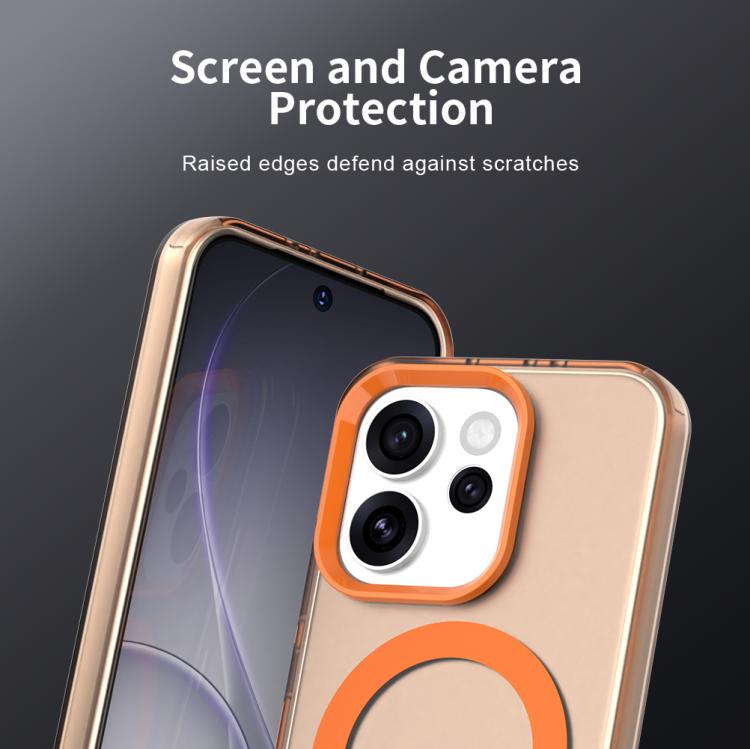 For OPPO Reno15 5G Global Candy Magsafe PC Hybrid TPU Phone Case