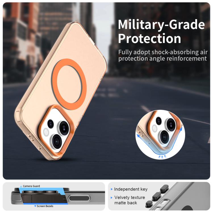 For OPPO Reno15 5G Global Candy Magsafe PC Hybrid TPU Phone Case