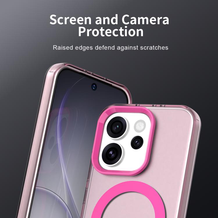 For OPPO Reno15 5G Global Candy Magsafe PC Hybrid TPU Phone Case