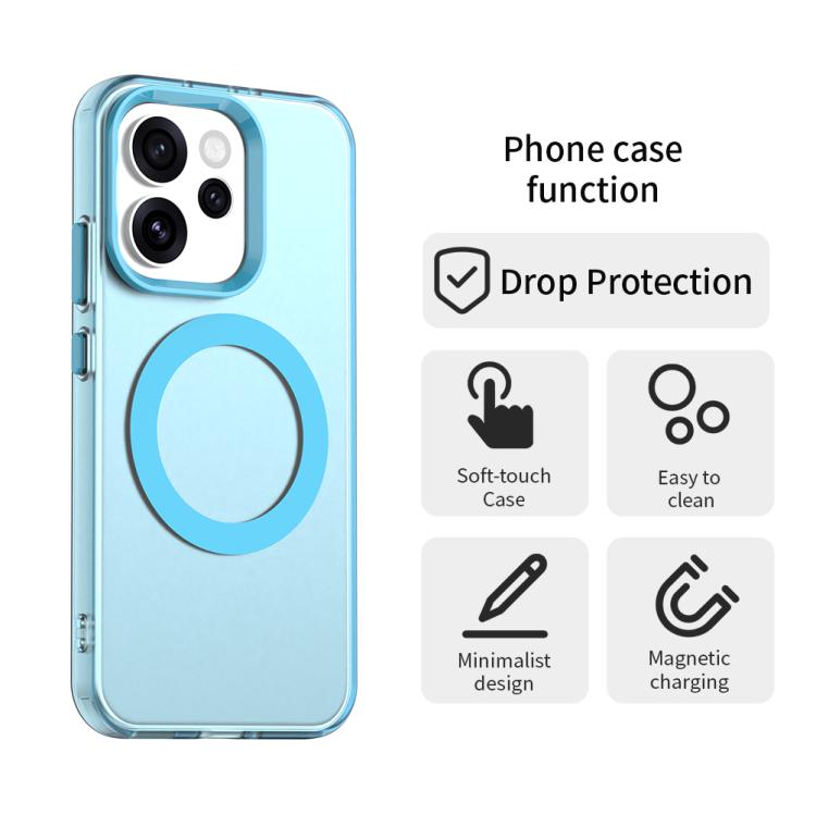 For OPPO Reno15 5G Global Candy Magsafe PC Hybrid TPU Phone Case