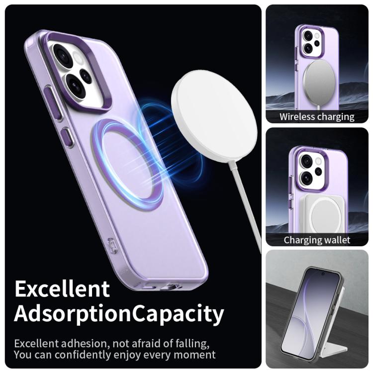 For OPPO Reno15 5G Global Candy Magsafe PC Hybrid TPU Phone Case