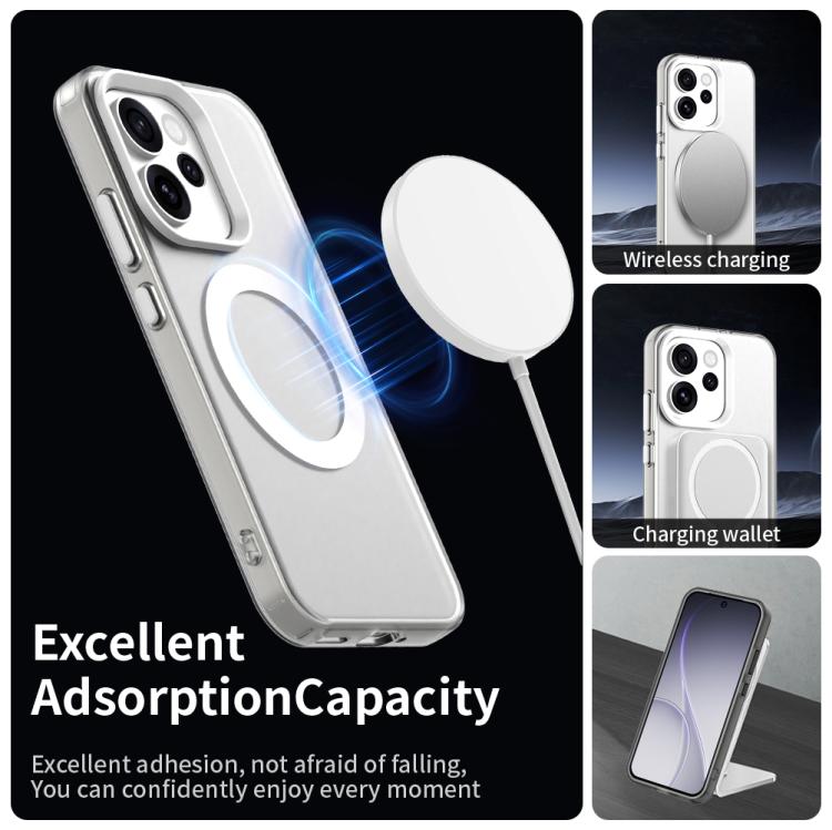 For OPPO Reno15 Pro 5G Global Candy Magsafe PC Hybrid TPU Phone Case
