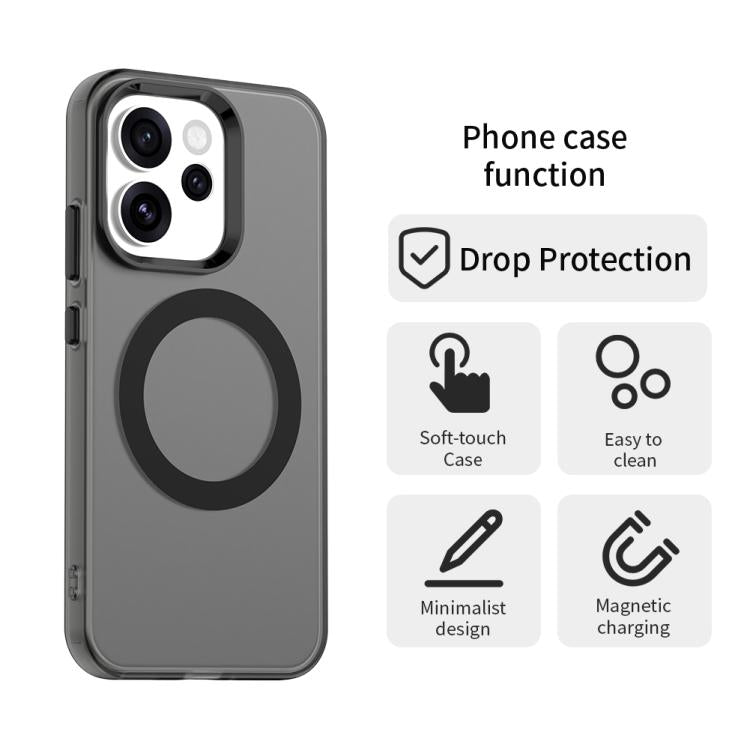 For OPPO Reno15 Pro 5G Global Candy Magsafe PC Hybrid TPU Phone Case
