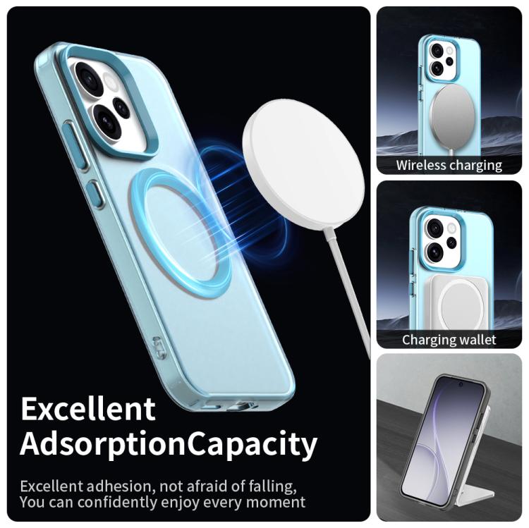 For OPPO Reno15 Pro 5G Global Candy Magsafe PC Hybrid TPU Phone Case