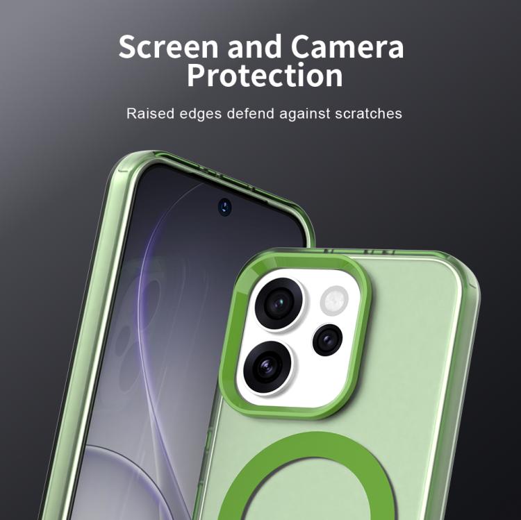 For OPPO Reno15 Pro 5G Global Candy Magsafe PC Hybrid TPU Phone Case